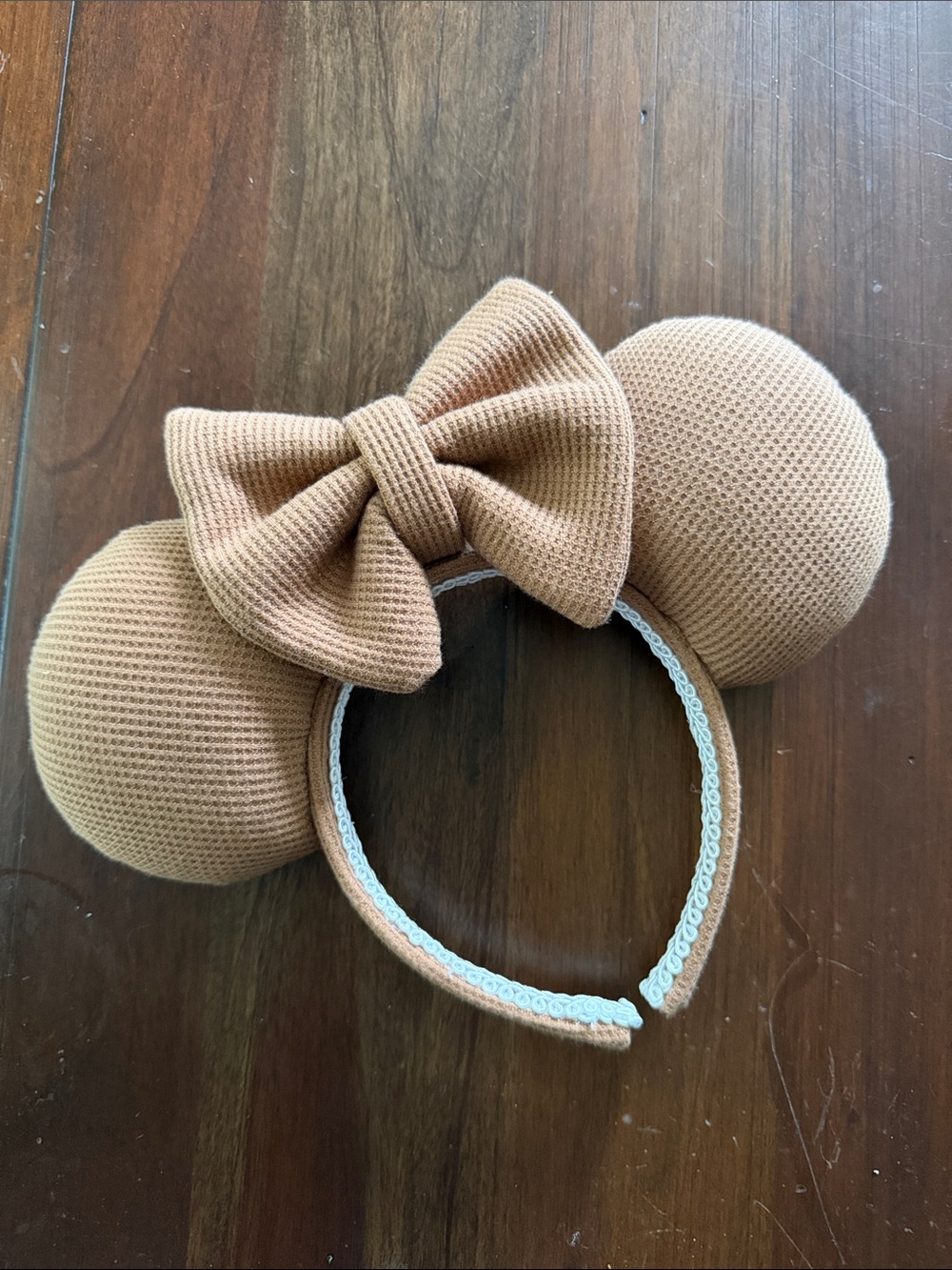 Disney Waffle Knit Minnie Ears Headband